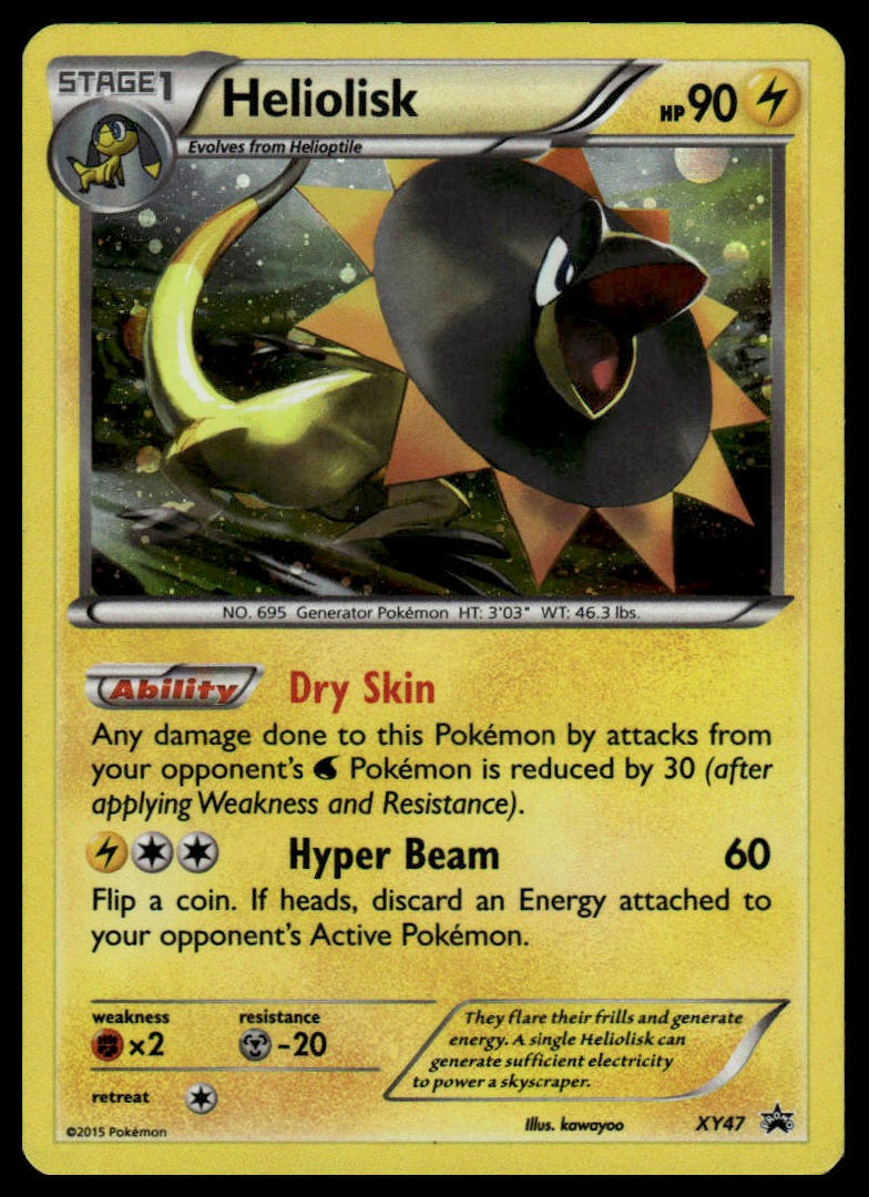 Pokemon TCG Heliolisk #XY47 XY Promos