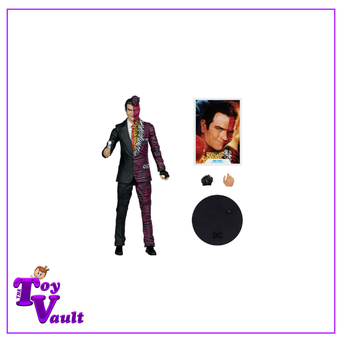 McFarlane Toys DC Heroes Build-a-Wave Batman Forever - Two-Face 7-inch Scale Action Figure