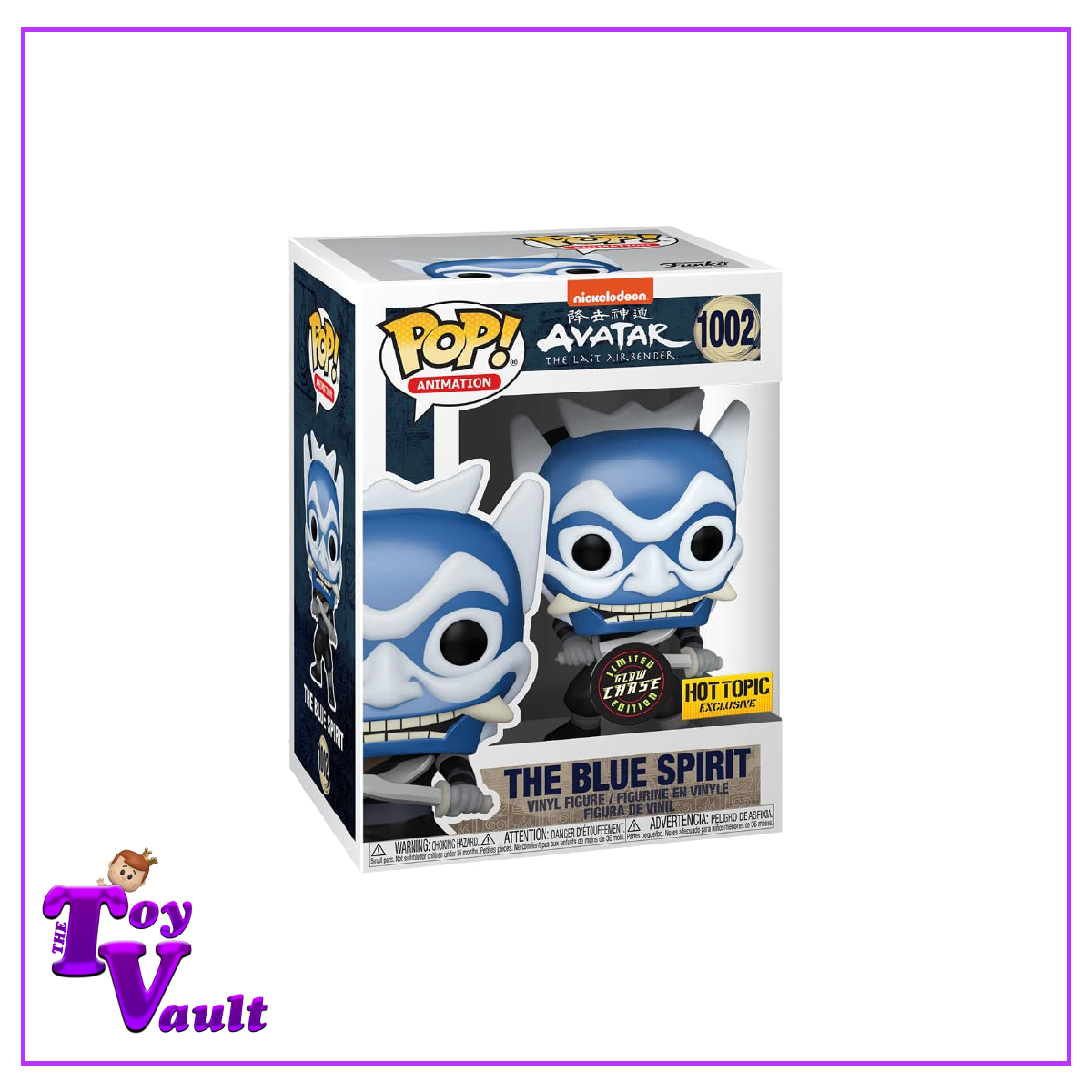 # 1002 Avatar the Last Airbender Blue Spirit Hot cheapest Topic Exclusive Funko pop