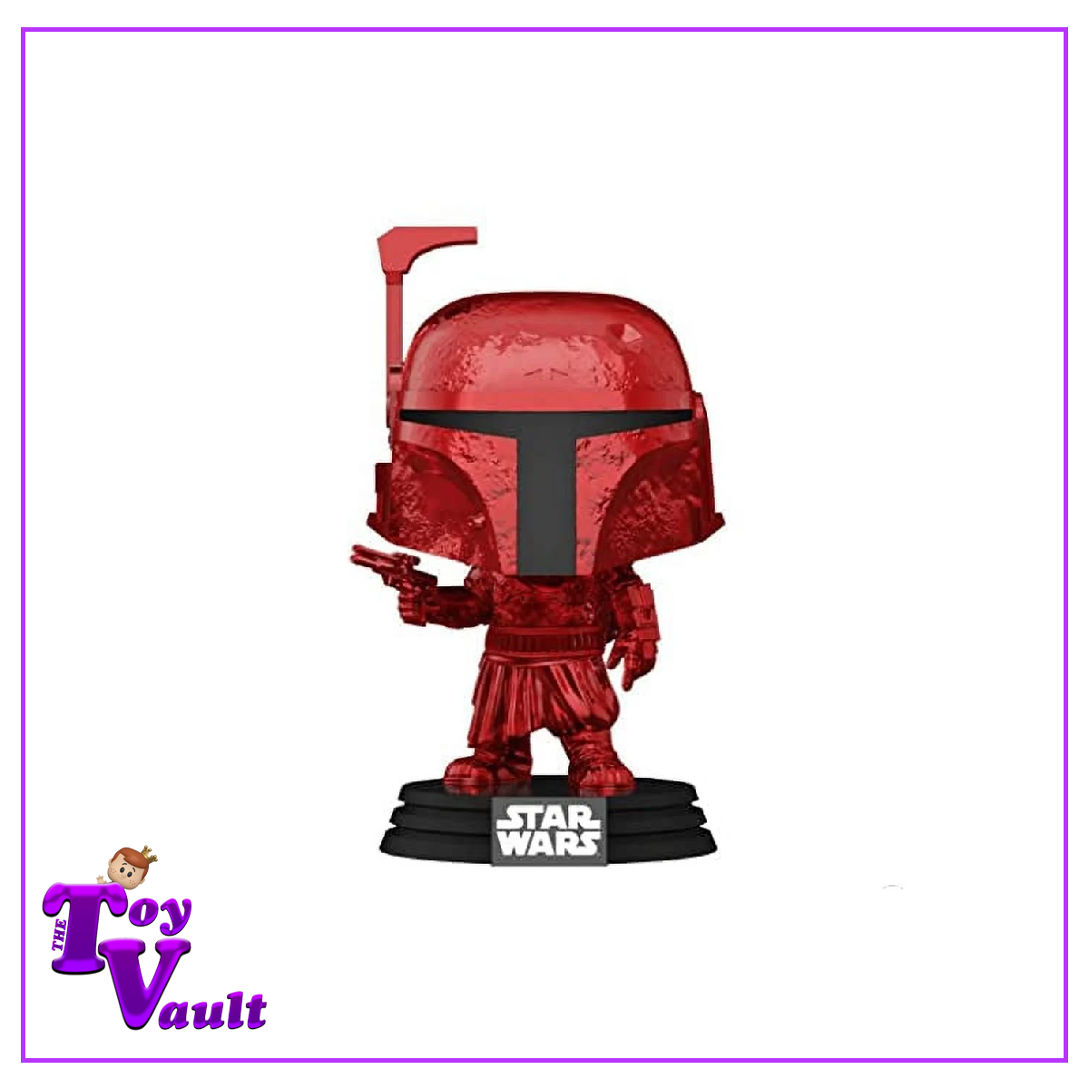 Funko Pop! Star Wars - Boba Fett (Red Chrome) #462 Target Con Exclusive