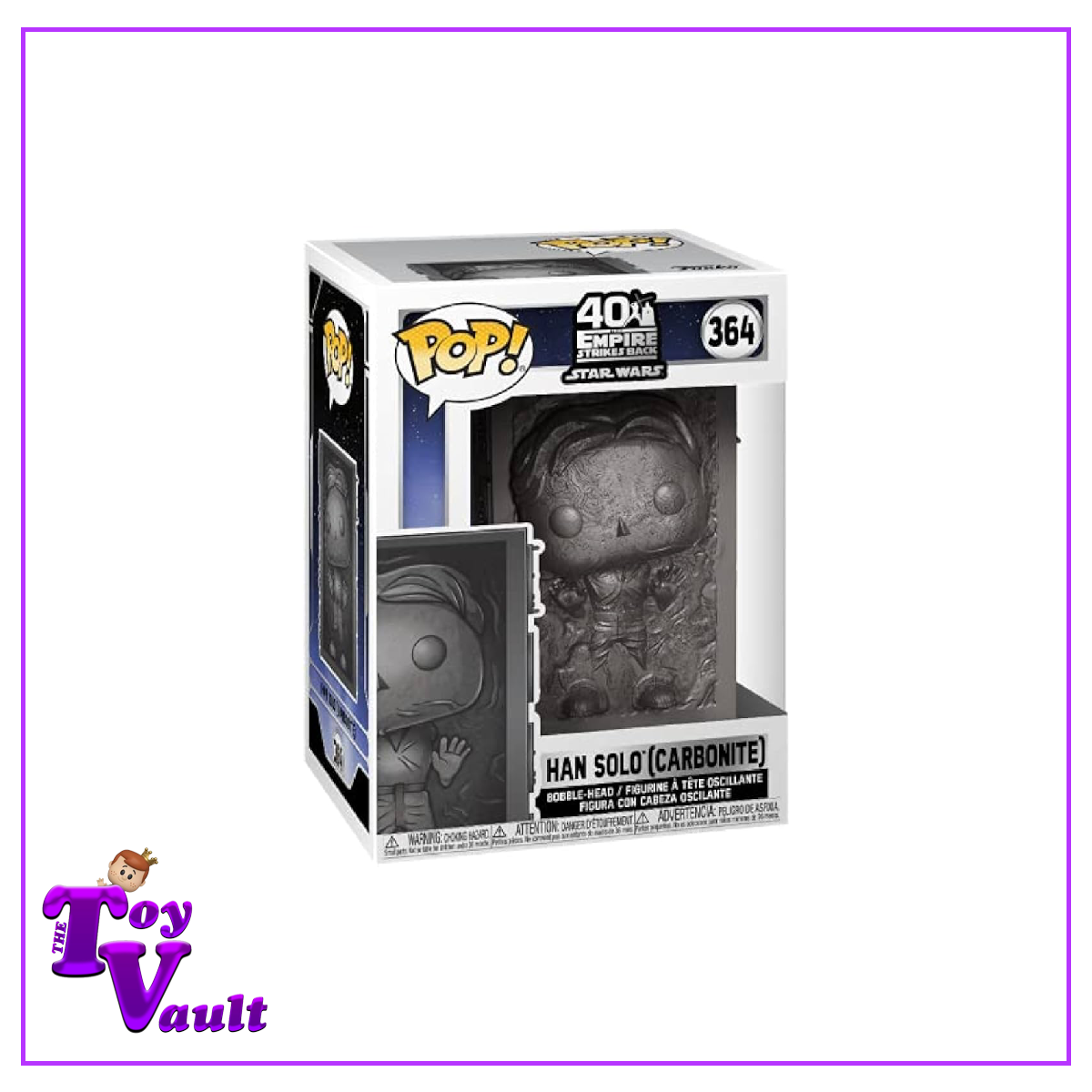 Funko Pop! Star Wars Empire Strikes Back - Han Solo (Carbonite) #364