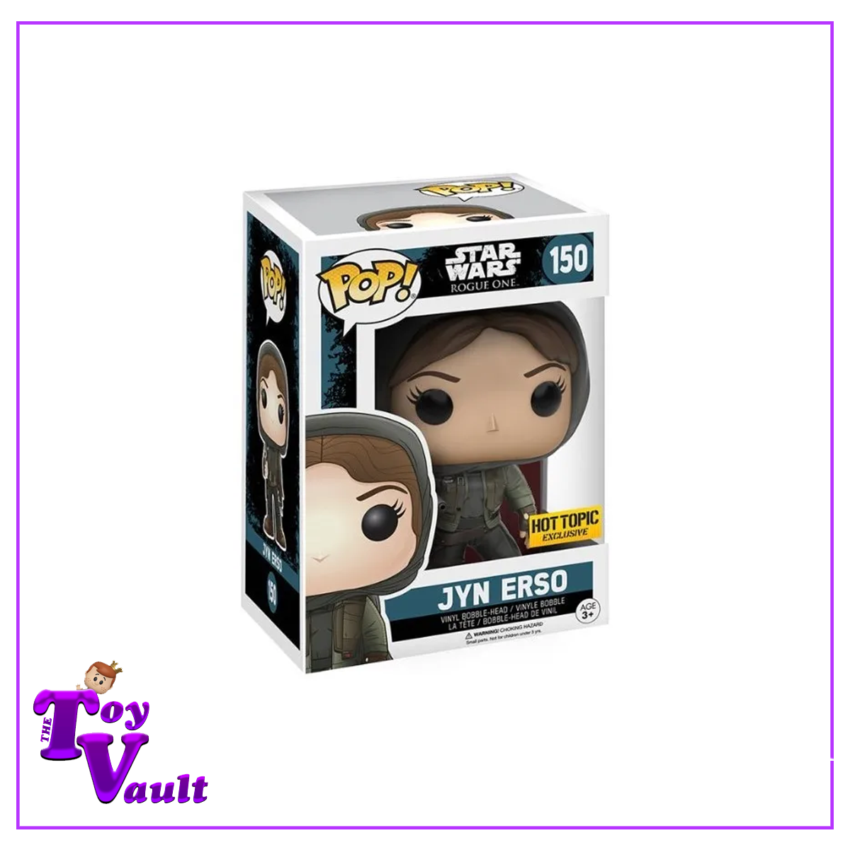 Funko Pop! Star Wars Rogue One - Jyn Erso #150 Hot Topic Exclusive