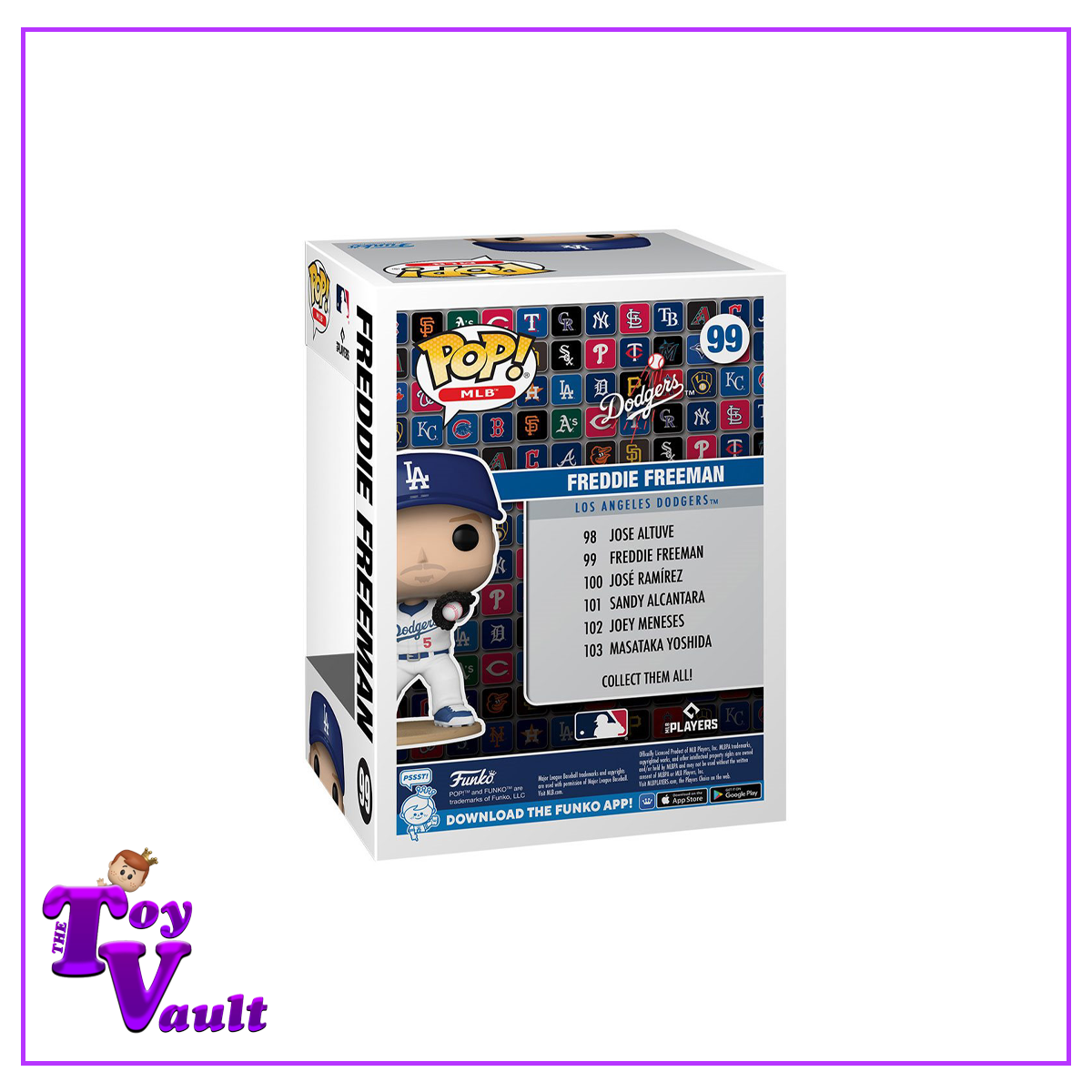 Funko Pop! Sports MLB Baseball - Freddie Freeman #99 (Los Angeles Dodgers)