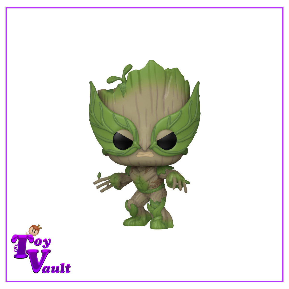 Funko Pop! Marvel Guardians of the Galaxy We Are Groot - Groot as Wolverine #1396