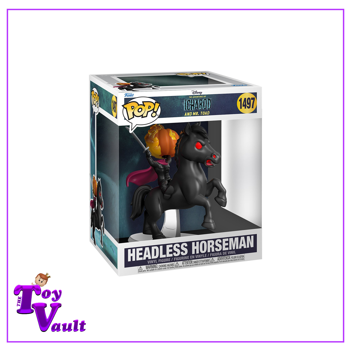 Funko Pop! Disney Horror Ichabod and Mr. Toad - Headless Horseman #1497 (Ride)