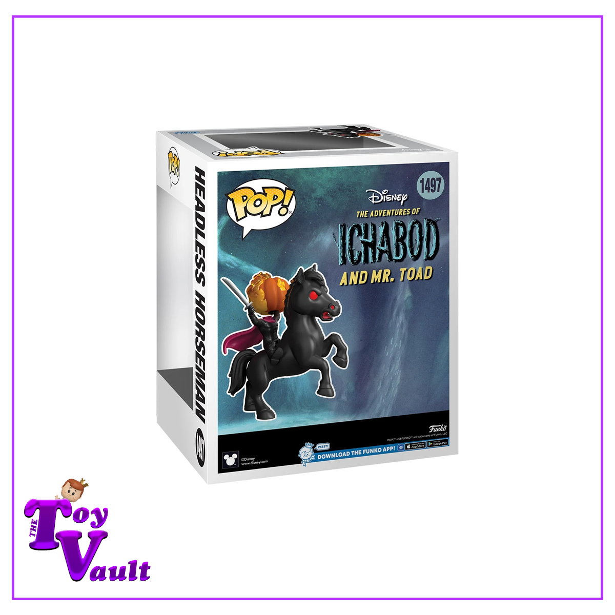 Funko Pop! Disney Horror Ichabod and Mr. Toad - Headless Horseman #1497 (Ride)
