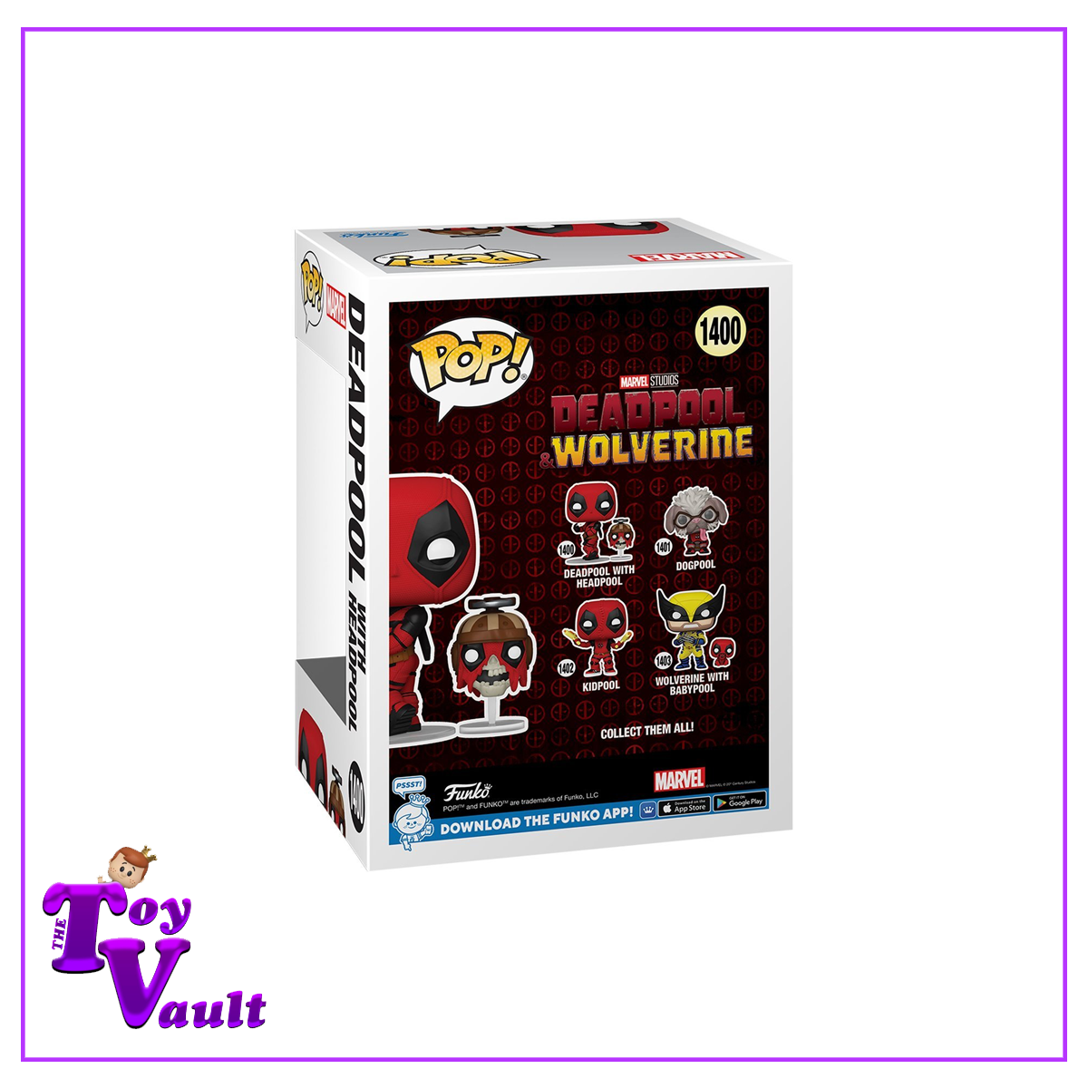 Funko Pop! Marvel Deadpool - Deadpool with Headpool #1400