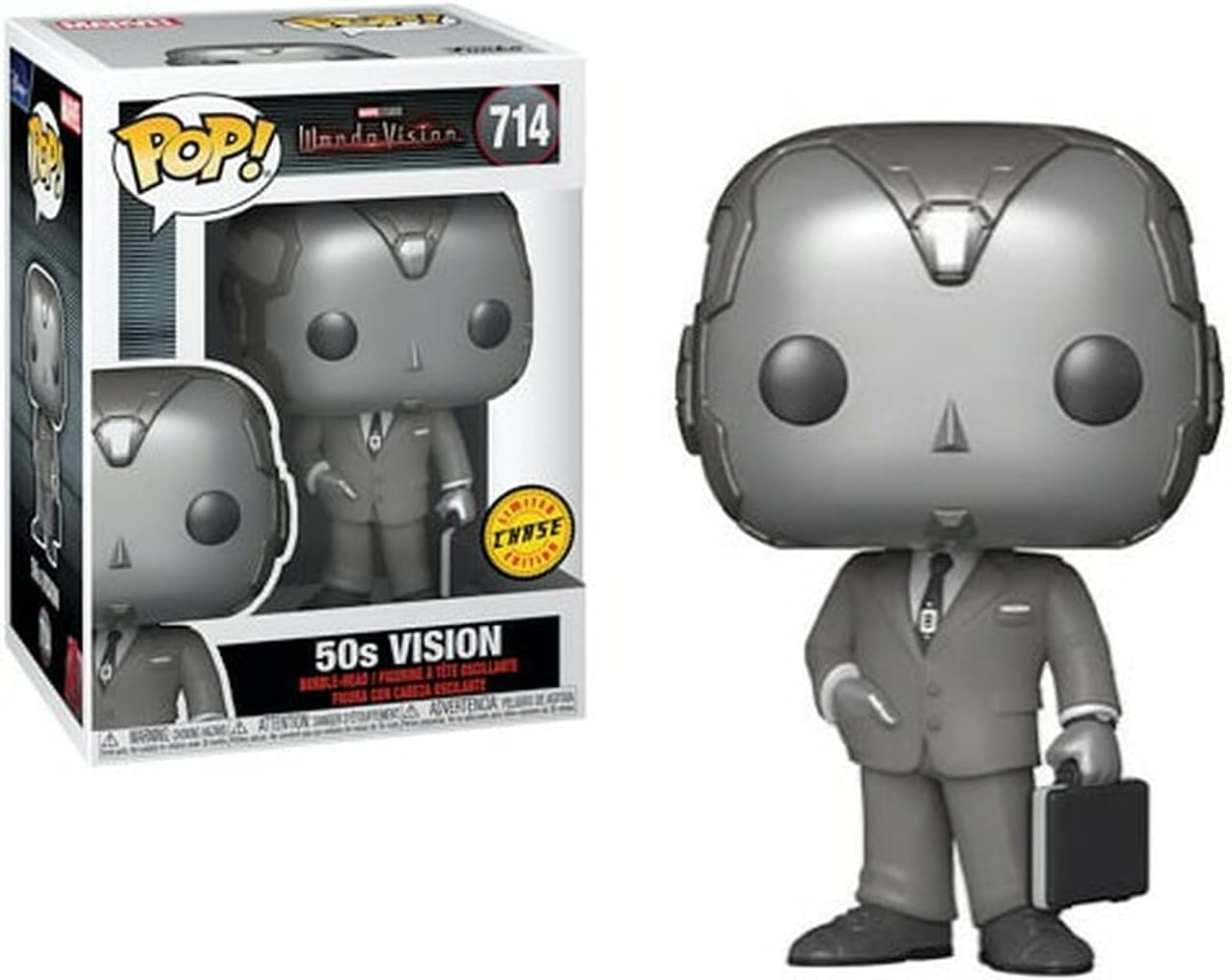 Funko Pop! Marvel Wanda Vision - Vision 50s #714 CHASE