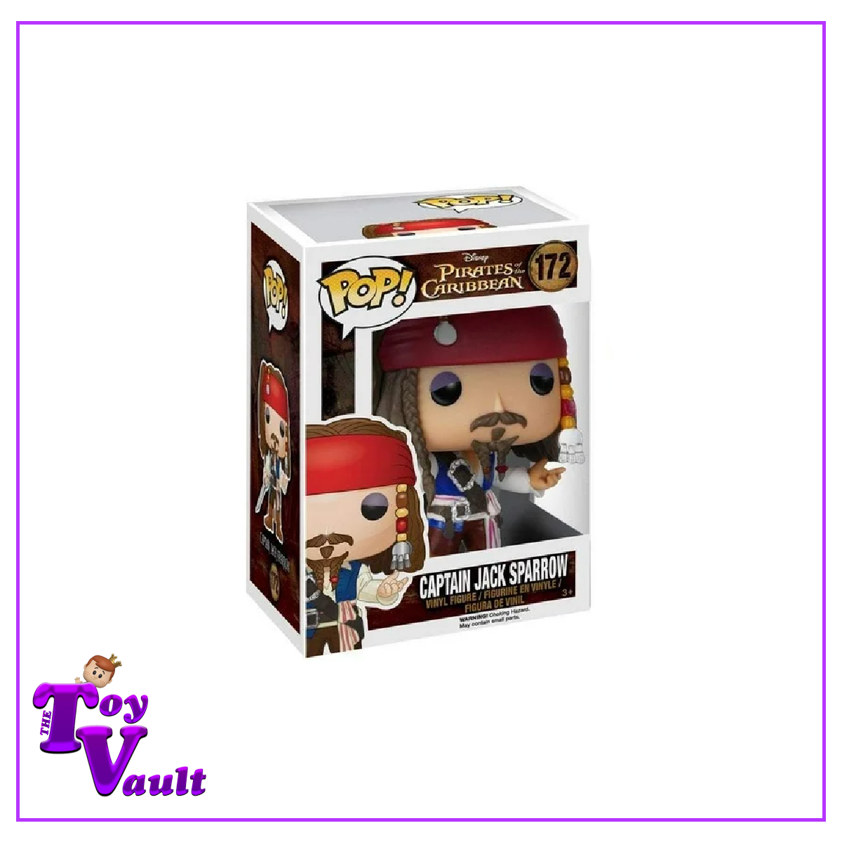Funko Pop! Disney Pirates of the Caribbean - Captain Jack Sparrow #172