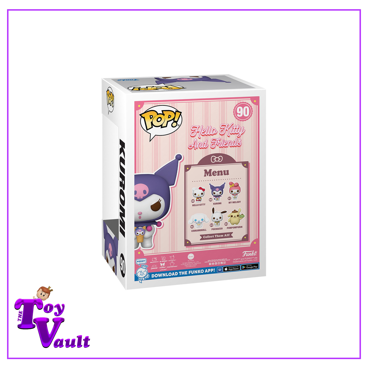 Funko Pop! Animation Sanrio Hello Kitty - Kuromi with Dessert #90