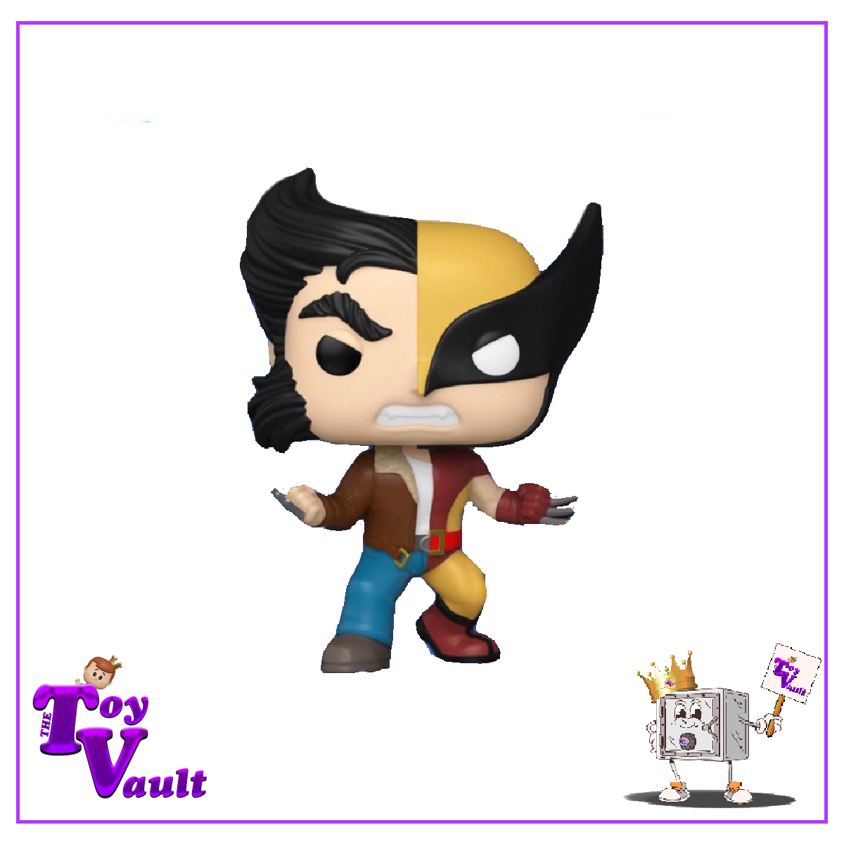 Funko Pop! Marvel X-Men Split - Logan / Wolverine #1433 Preorder