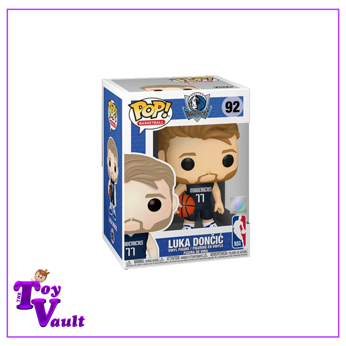 Funko Pop! Sports NBA Basketball - Luka Doncic #92 (Dallas Mavericks)