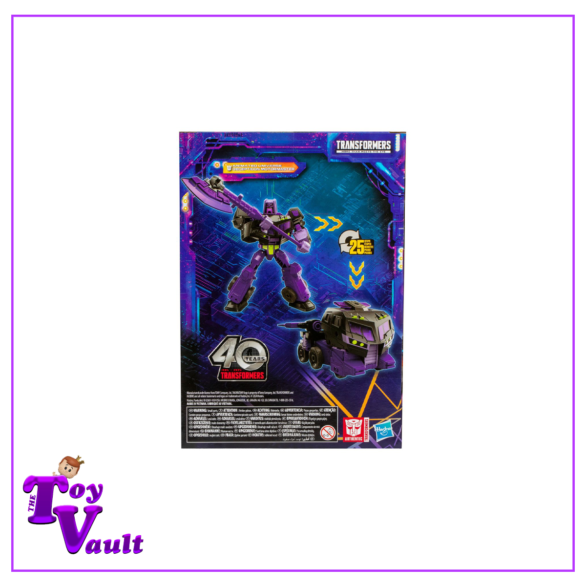 Hasbro Transformers Legacy United Voyager Class: Animated Universe - Deception Motormaster