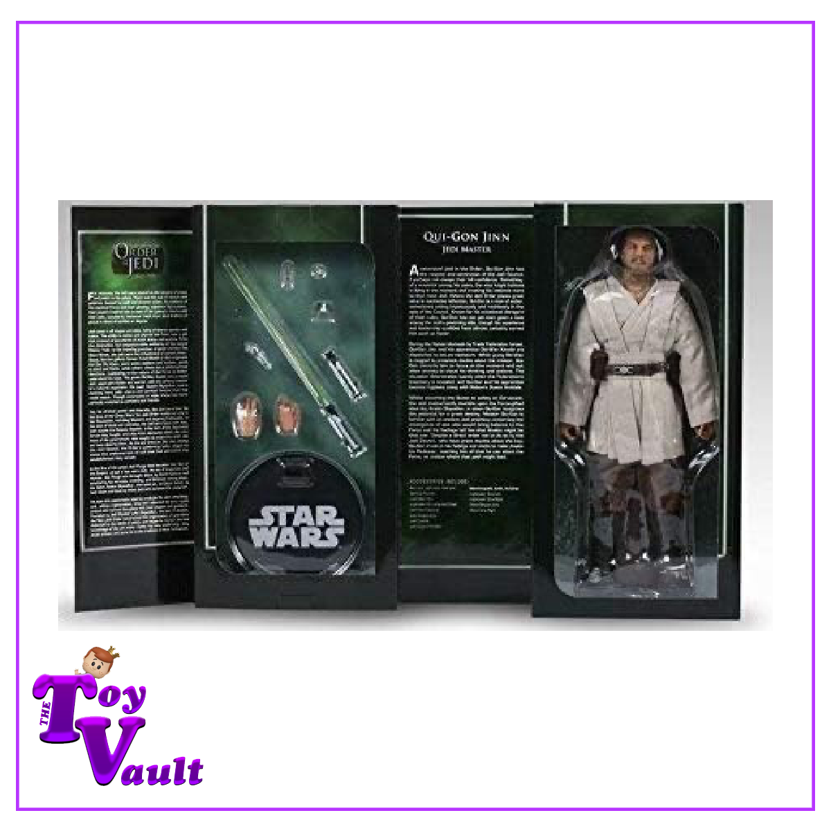 Sideshow Collectibles Star Wars Order of the Jedi - Jedi Master Qui-Gon Jinn 12 inch Figure