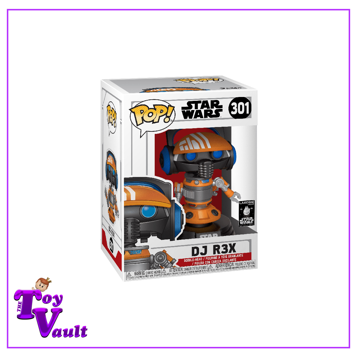 Funko Pop! Star Wars - DJ R3X #301 Galaxy's Edge Exclusive
