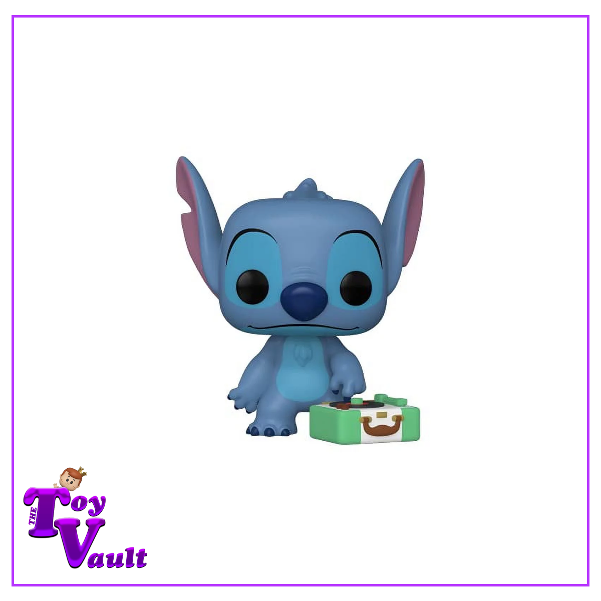 Funko Pop! Disney Lilo and Stitch - Stitch with Record Player #1048 Funko Shop Exclusive