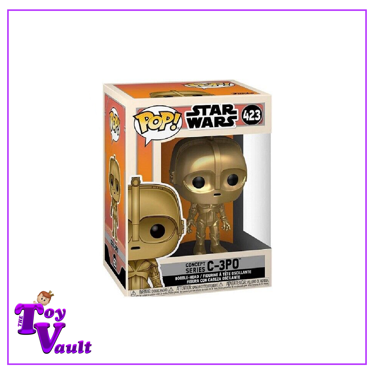 Funko Pop! Star Wars Concept Series - C-3PO #423