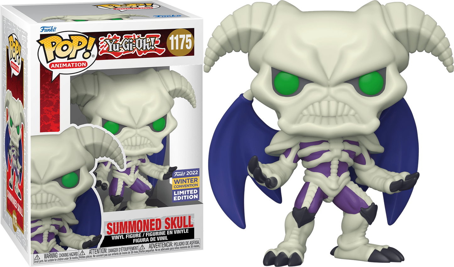 Funko Pop! Animation Yu Gi Oh - Summoned Skull #1175 Winter Con Shared Exclusive