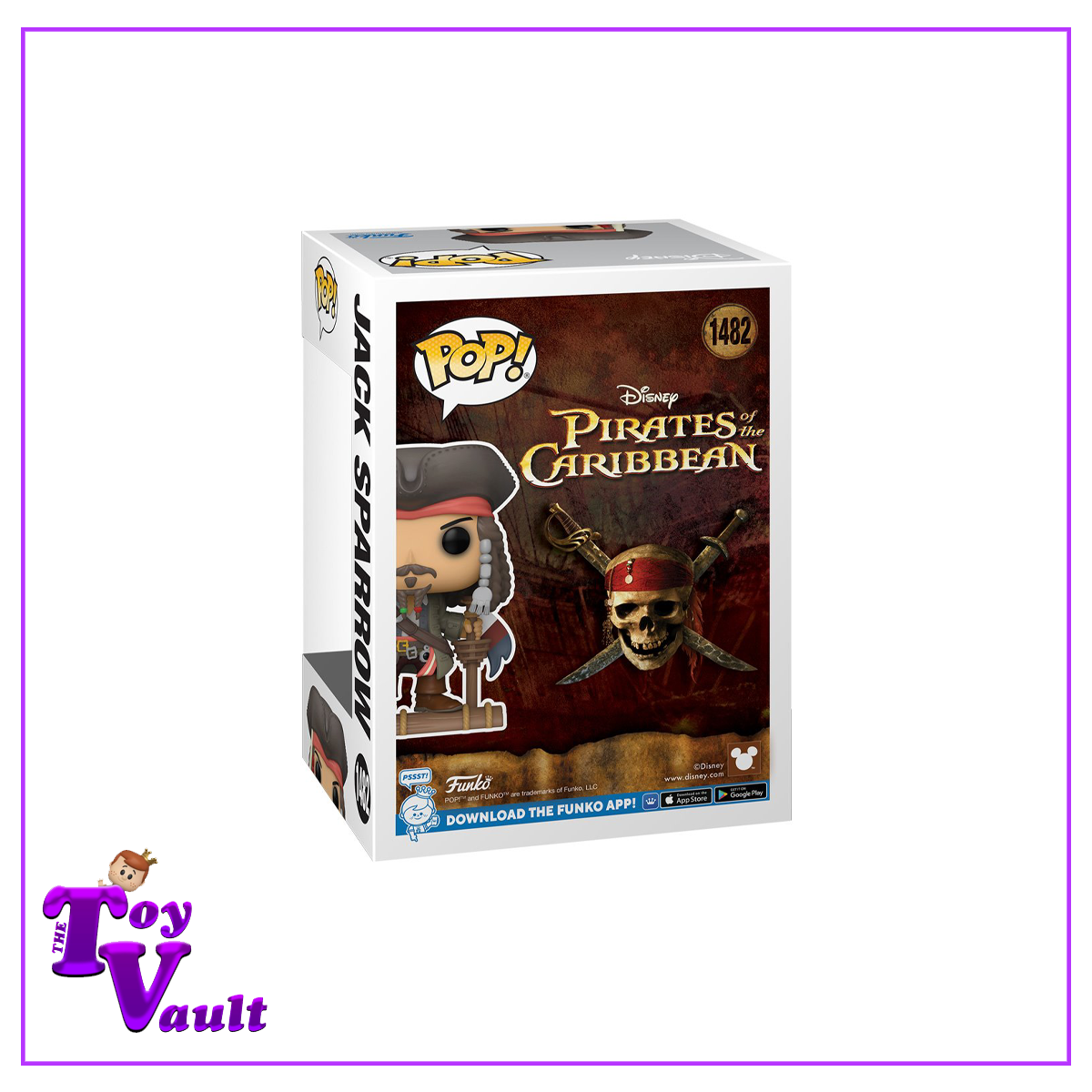 Funko Pop! Disney Pirates of the Caribbean - Jack Sparrow (Opening) #1482 Specialty Series Exclusive