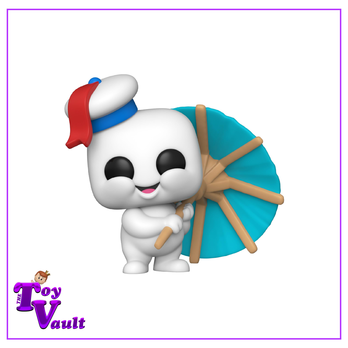 Funko Pop! Movies Ghostbusters - Mini Puft with Cocktail Umbrella #934 *DAMAGED*