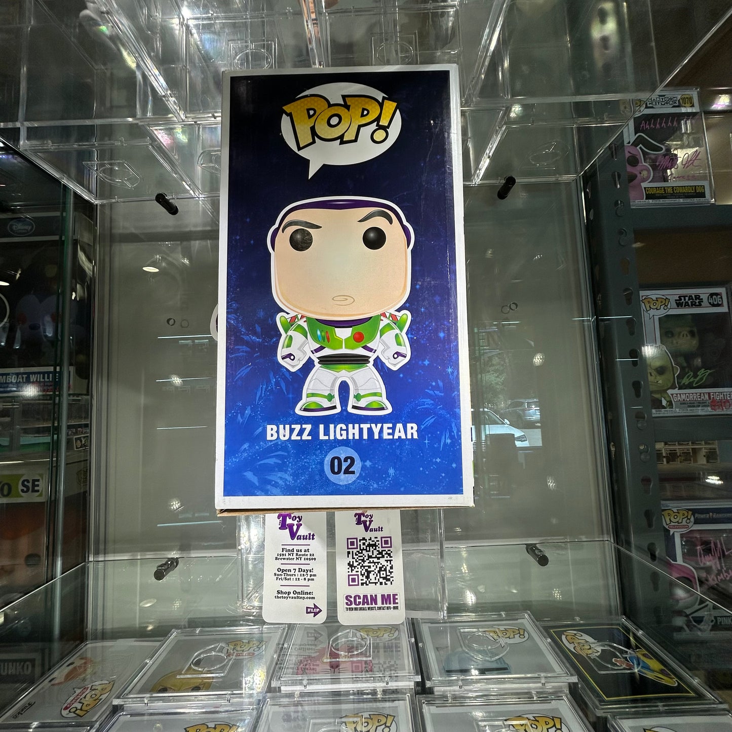 Funko Pop! Disney Toy Story - Buzz Lightyear (Metallic) #02 (9 inch) 2011 San Diego Comic Con Exclusive LE 360