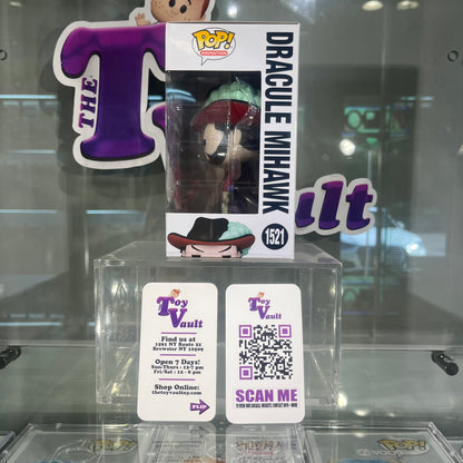 Funko Pop! Animation One Piece - Dracule Mihawk #1521 Funko Shop Exclusive Signed by John Gremillion