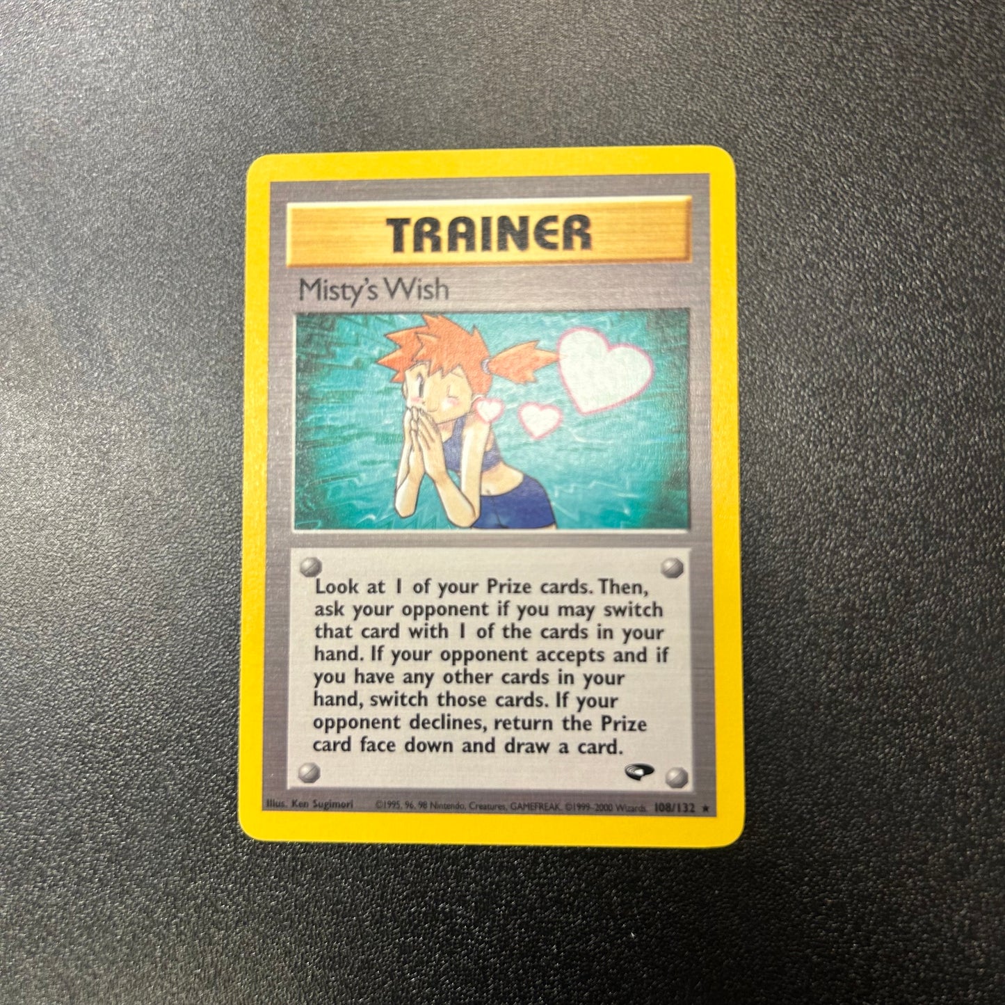 Pokemon TCG Misty's Wish Trainer 108/132