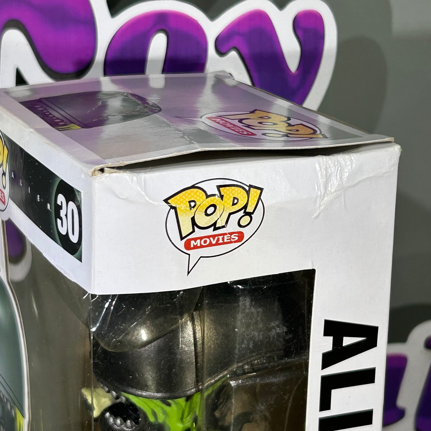 [SOLD 7.20.24] Funko Pop! Horror Movies Alien - Alien #30 (Bloody) 2013 San Diego Comic Con Exclusive LE 1008