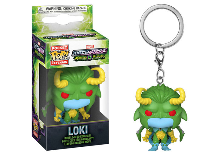 Funko Pocket Pop! Marvel Mech Strike - Loki Keychain