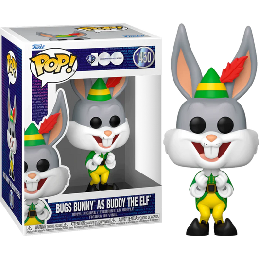 Funko Pop! Television Looney Tunes x Elf - Bugs Bunny as Buddy the Elf #1450