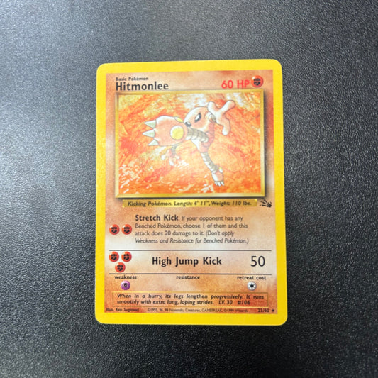 Pokemon TCG Fossil Hitmonlee 22/62