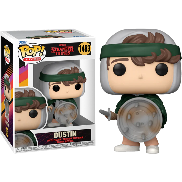 Funko Pop! Television Stranger Things - Dustin with Shield #1463