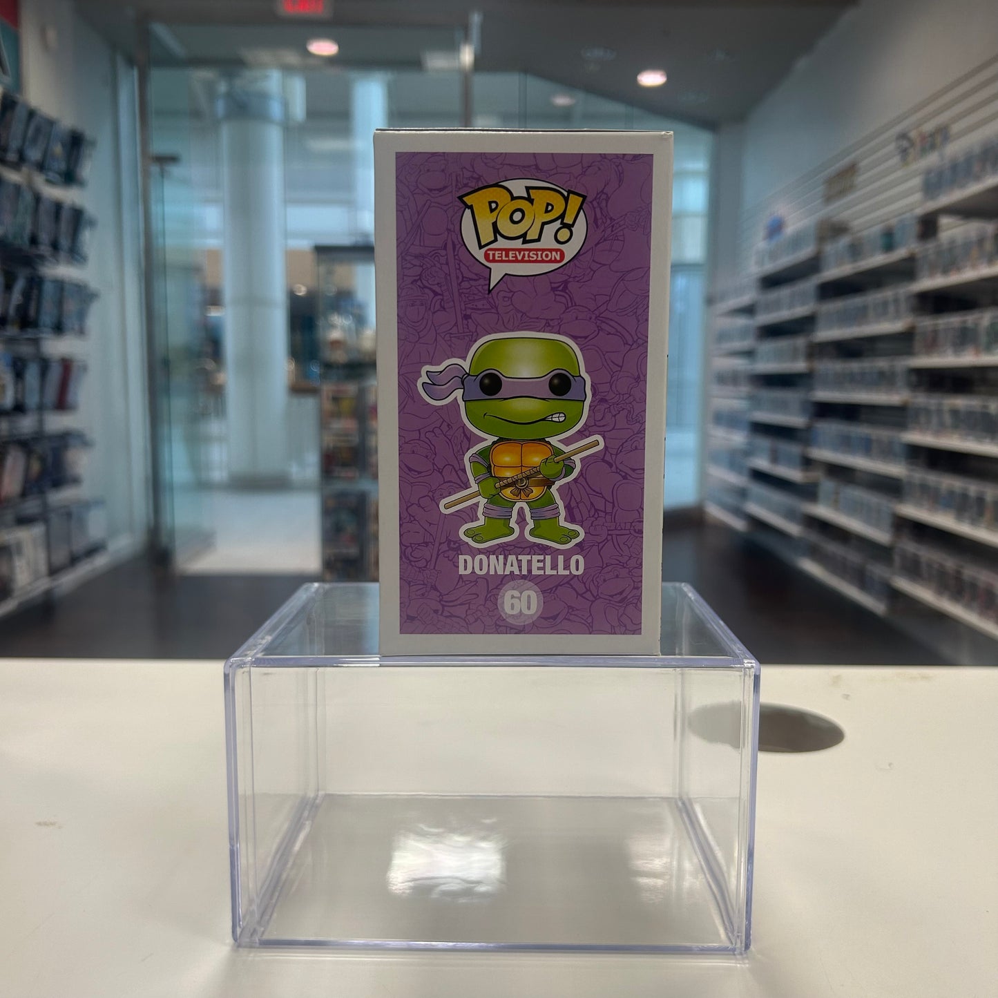 Funko Pop! Television Teenage Mutant Ninja Turtles - Donatello #60 Metallic 2013 San Diego Comic Con Exclusive LE 1008