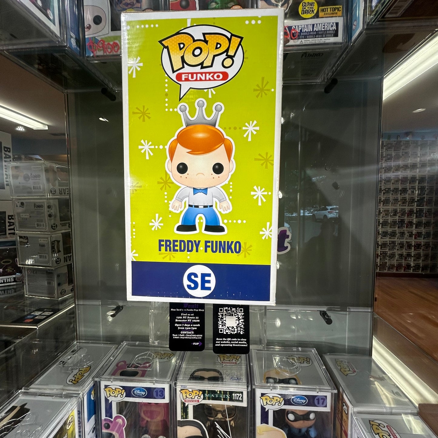 Funko Pop! Icons - Giant Freddy Funko (Black and White) (9 Inch) SE San Diego Comic Con Exclusive LE 240