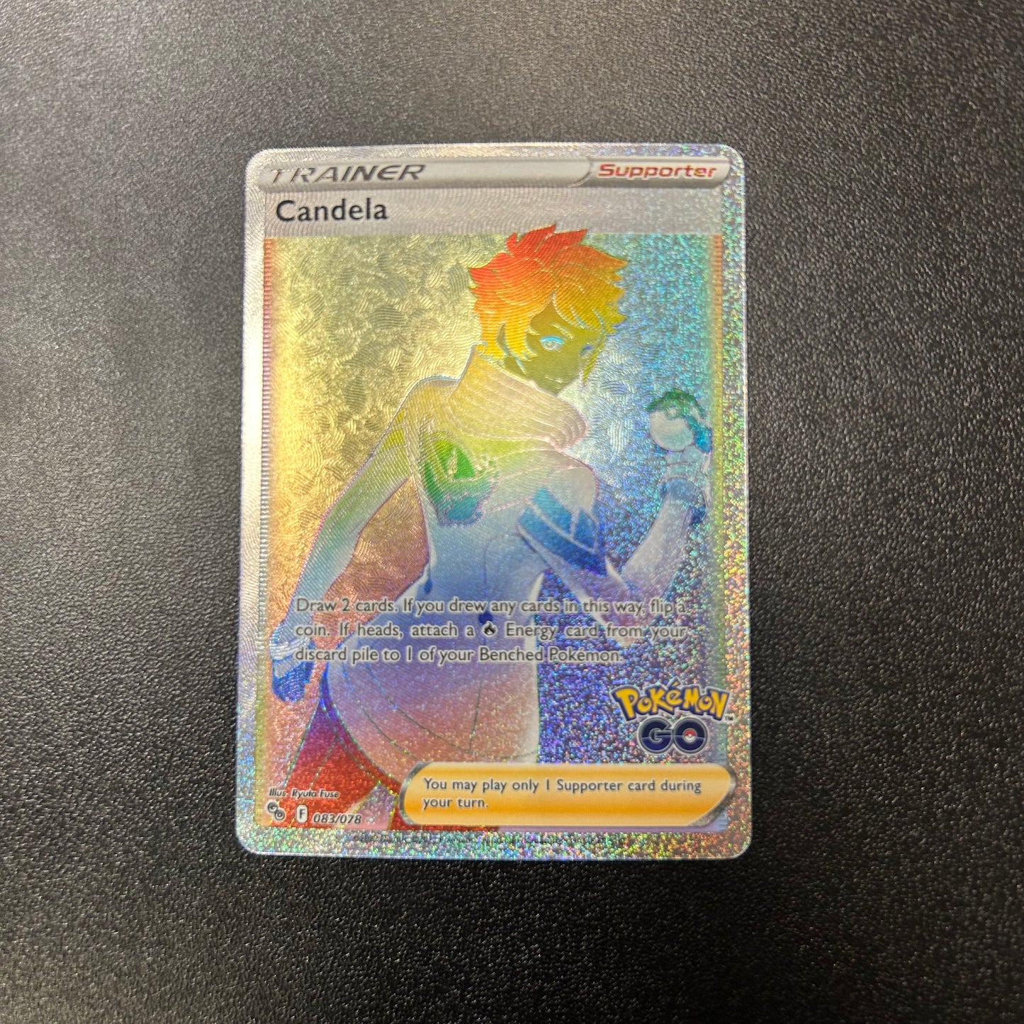 Pokemon TCG Candela Secret Rainbow 083/078