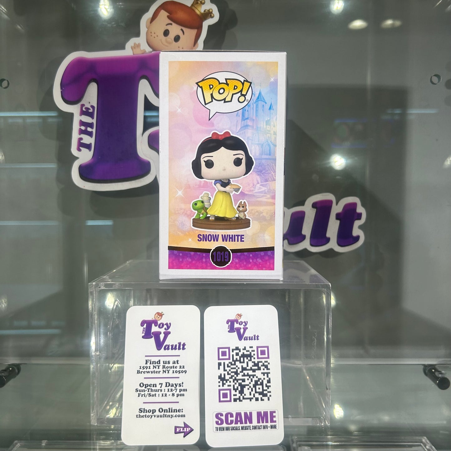 Funko Pop! Disney Princess - Snow White #1019 Signed by Katie Von Till