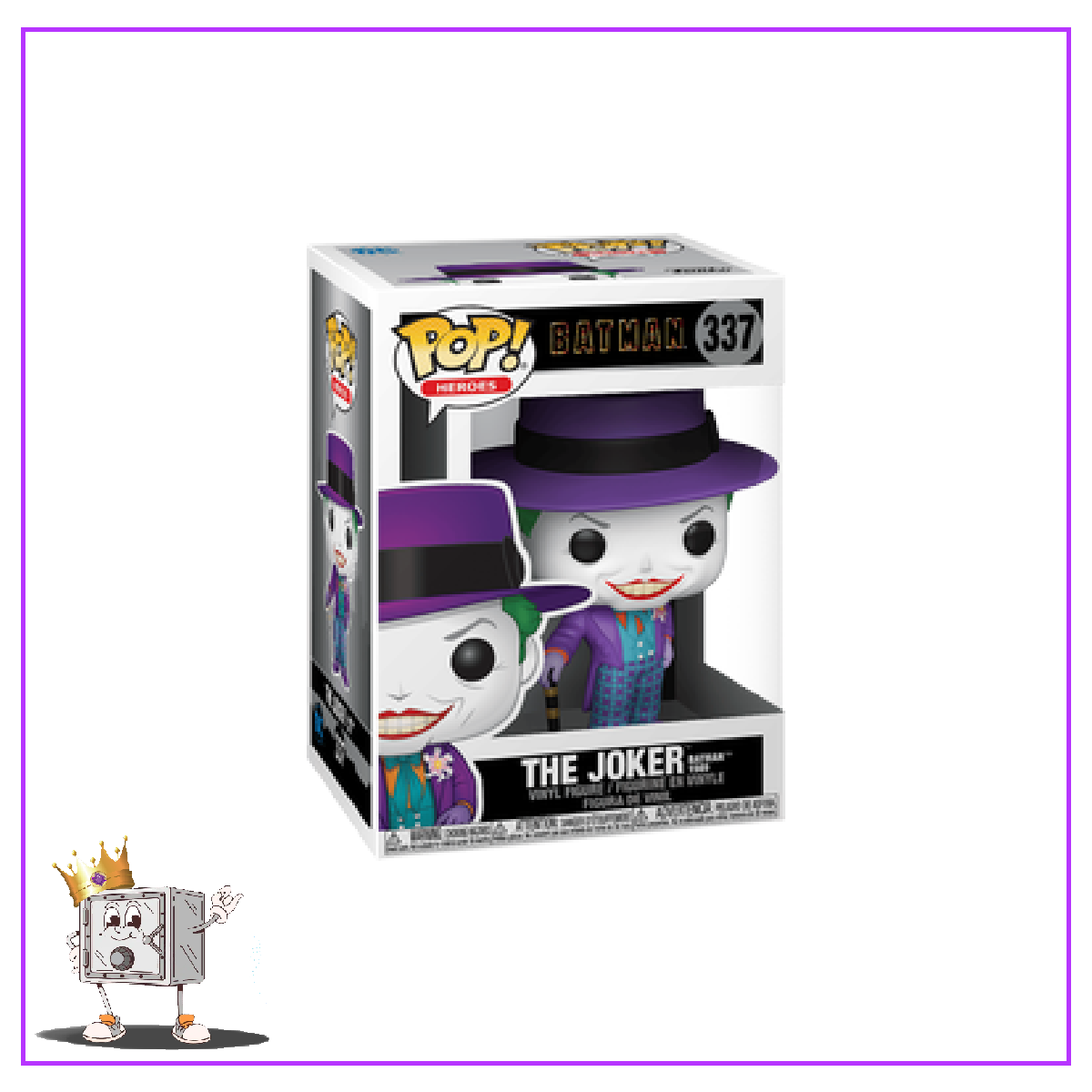 Funko Pop! DC Heroes Batman 1989 - The Joker #337