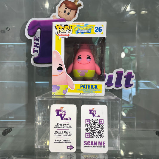 [SOLD 7.24.24] Funko Pop! Television Spongebob Squarepants - Patrick Star #26 Hot Toys Japan Release