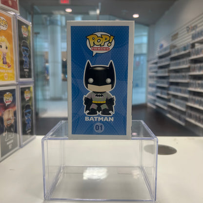 Funko Pop! DC Heroes Universe - Batman #01 Metallic Chase (Blue Label)