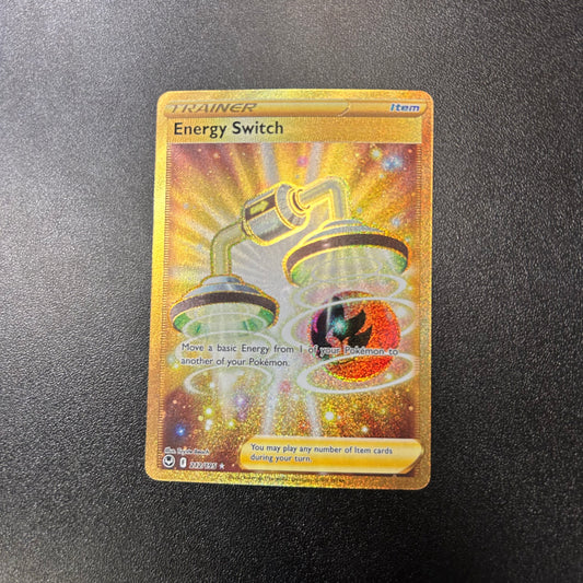 Pokemon TCG Energy Switch Gold 212/195