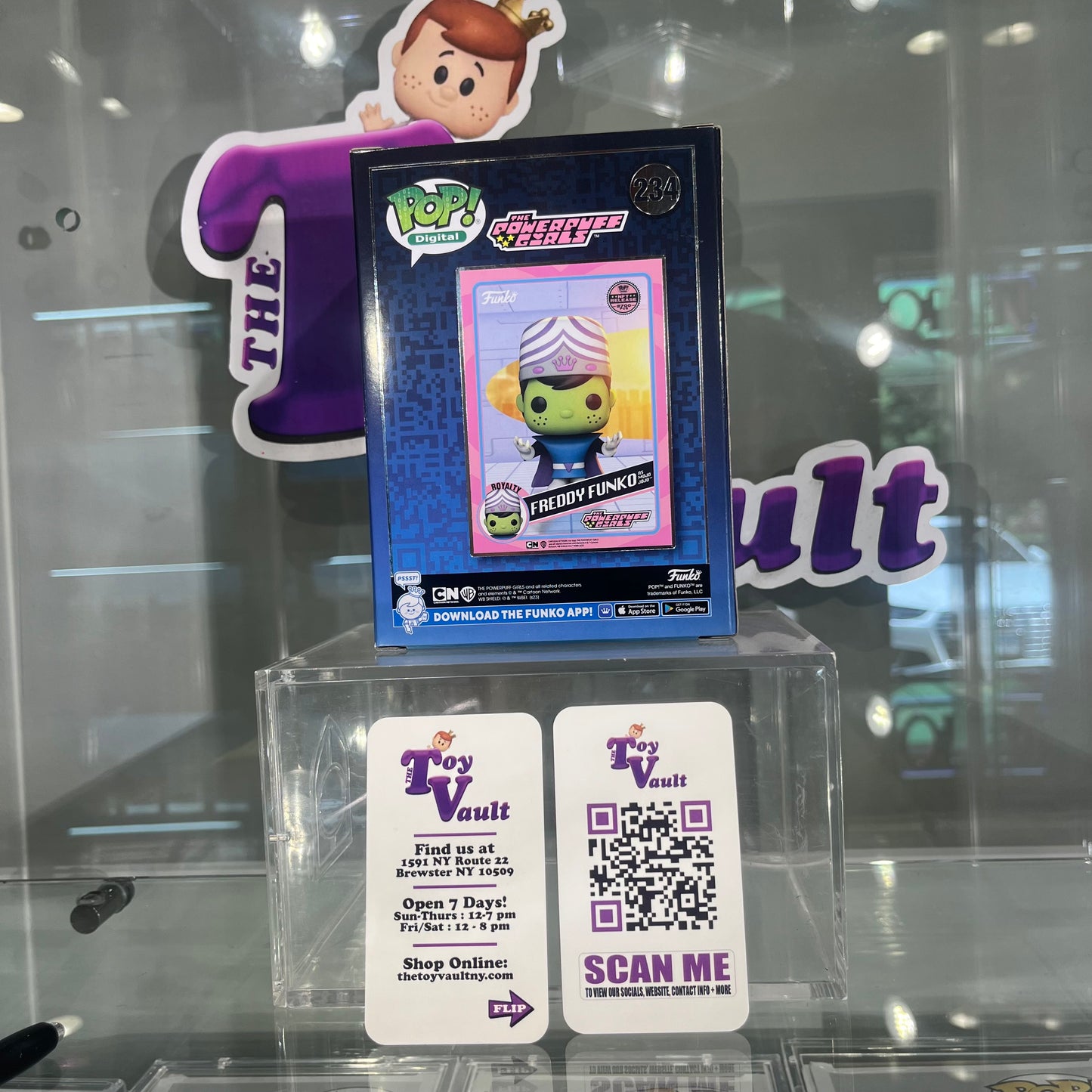 Funko Pop! Icons Television Powerpuff Girls - Freddy Funko as Mojo Jojo #234 NFT Redeemable Release LE 2700