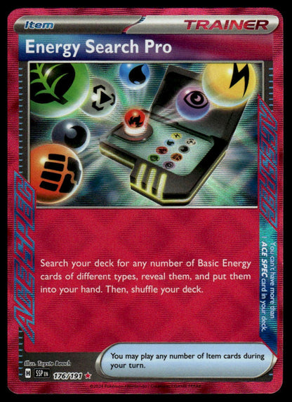 Pokemon TCG Energy Search Pro #176/191 SV08: Surging Sparks