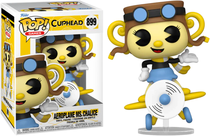 Funko Pop! Games Cuphead - Aeroplane Ms. Chalice #899