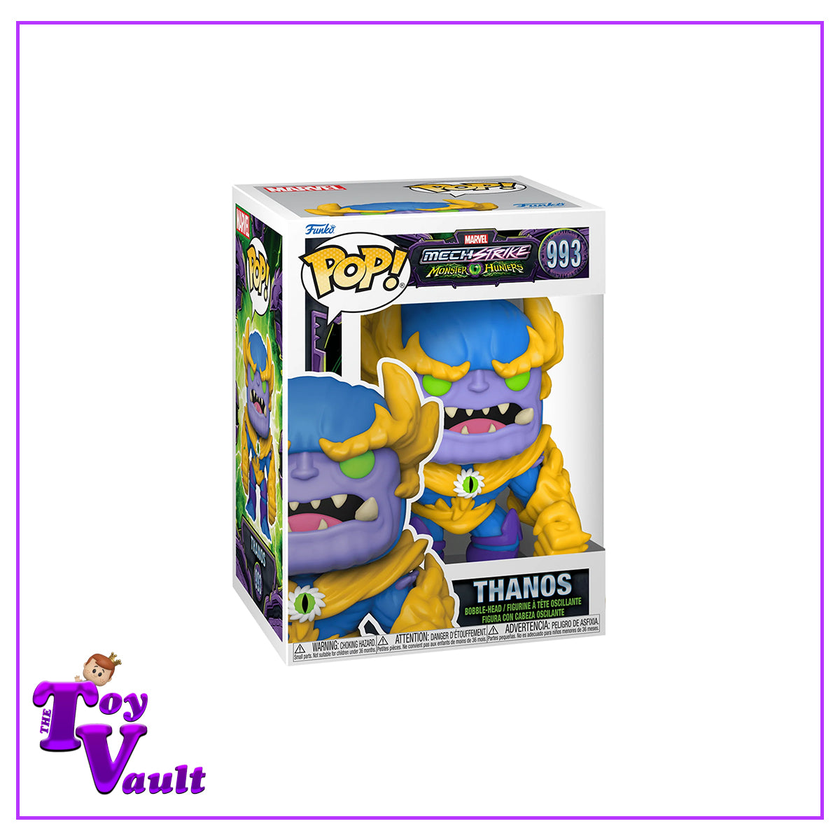 Funko Pop! Marvel Mech Strike Monster Hunters - Thanos #993