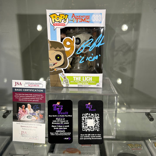 Funko Pop! Television Adventure Time - The Lich #303 Signed by Ron Perlman