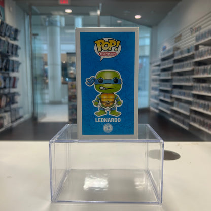 Funko Pop! Television Teenage Mutant Ninja Turtles - Leonardo #63 Metallic 2013 San Diego Comic Con Exclusive LE 1008