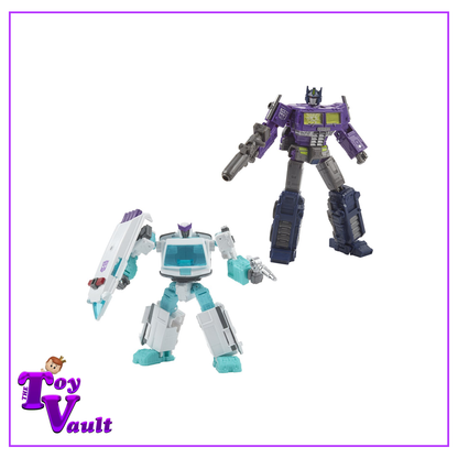 Hasbro Transformers Generations Selects Shattered Glass Optimus Prime and Ratchet Exclusive 2-Pack