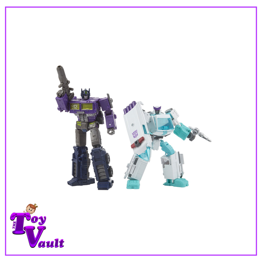 Hasbro Transformers Generations Selects Shattered Glass Optimus Prime and Ratchet Exclusive 2-Pack