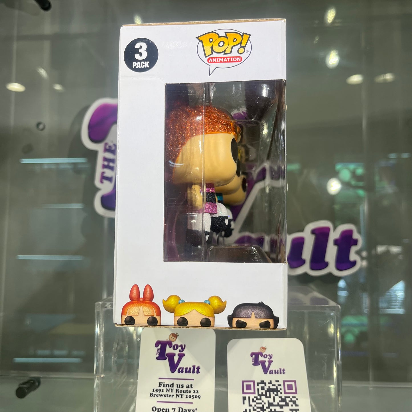 Funko Pop! Television Powerpuff Girls - Blossom / Bubbles / Buttercup (3 Pack) (Diamond) San Diego Comic Con Exclusive LE 1000