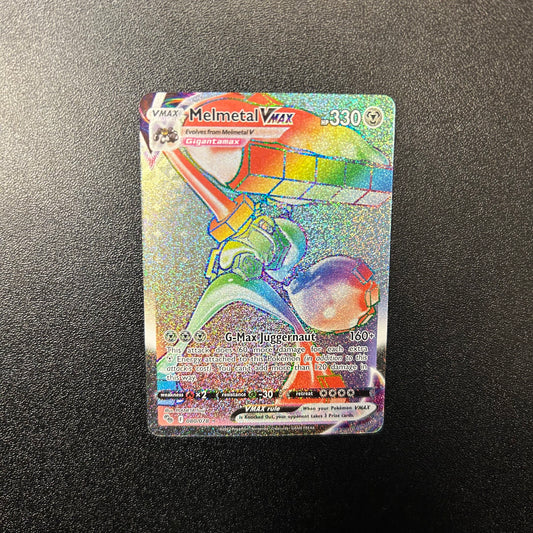 Pokemon TCG Melmetal VMAX Rainbow 080/078